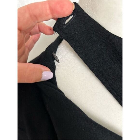 Vintage Christian Dior Separates Dress Paris New York Size 8 Black - Picture 8 of 11